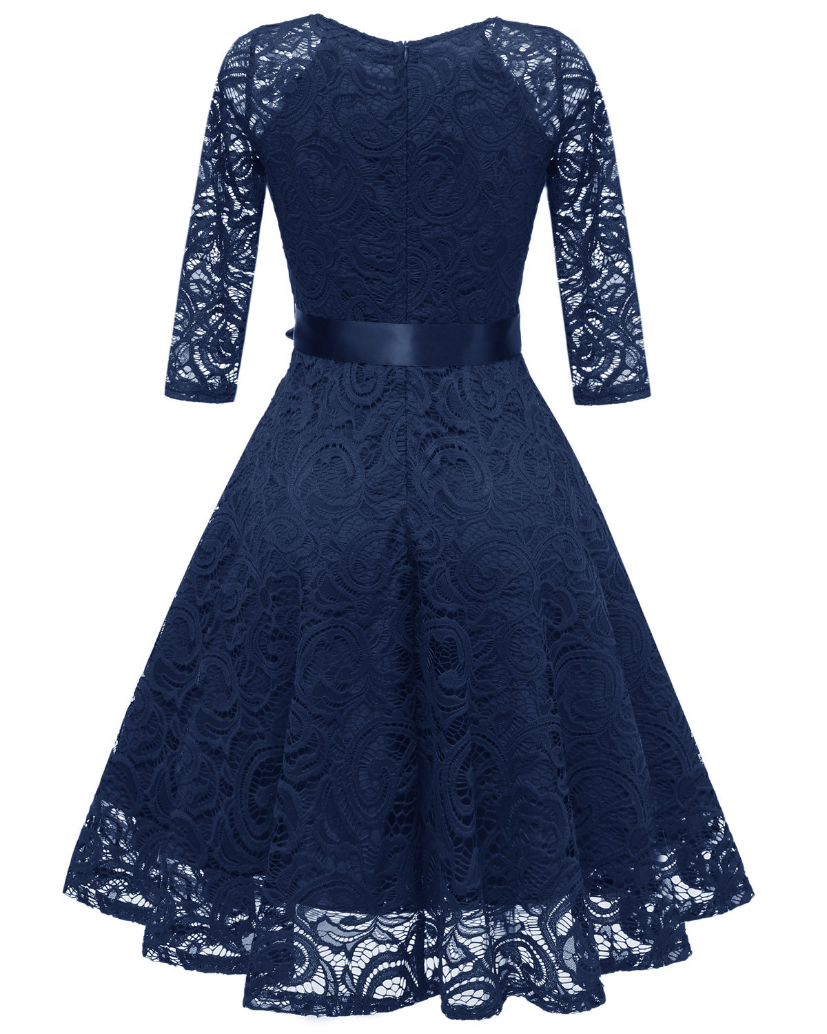 V Neck Lace Dress