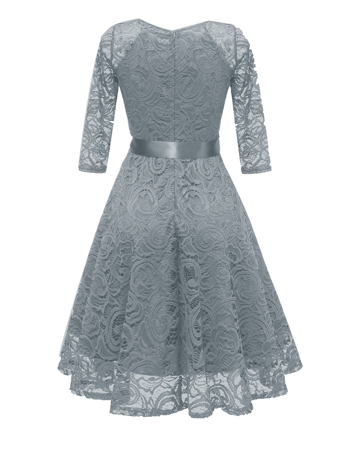 V Neck Lace Dress