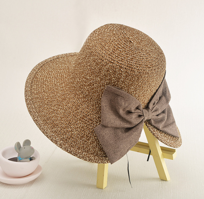Bow Straw Hat
