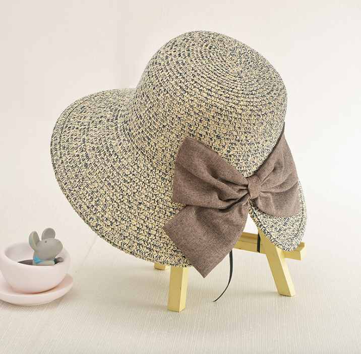Bow Straw Hat