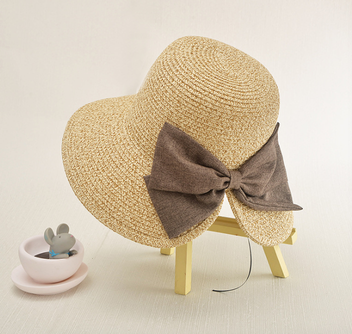 Bow Straw Hat
