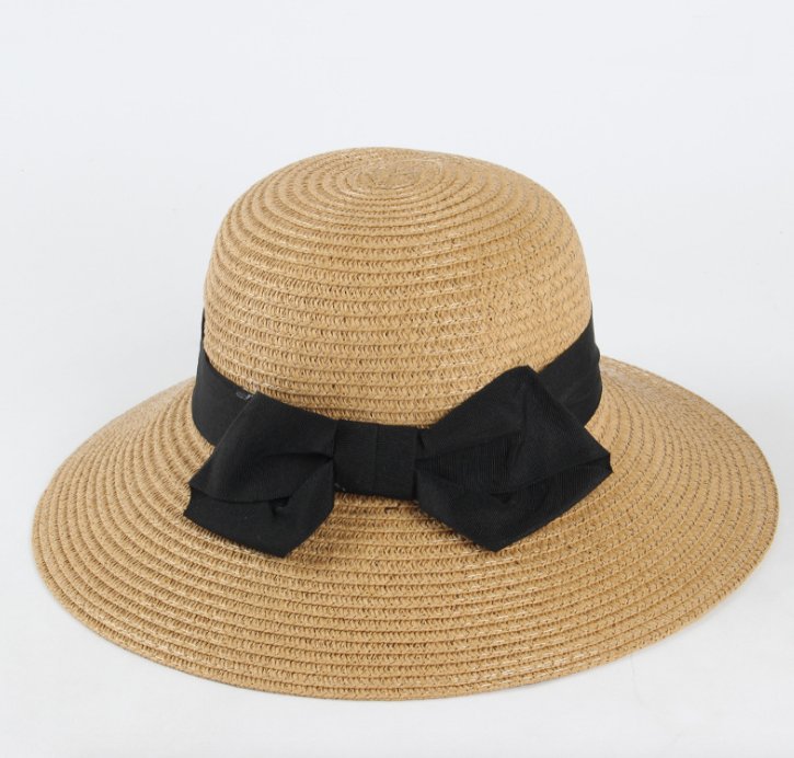 Bow Straw Hat