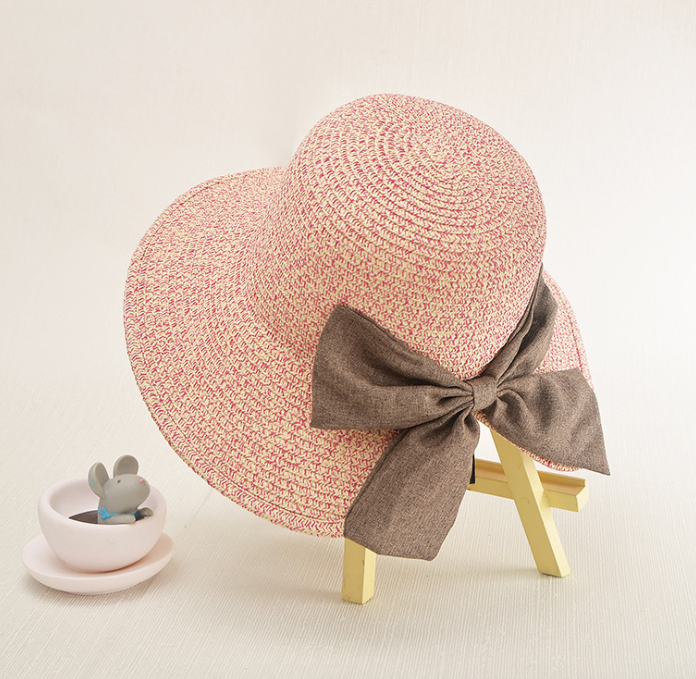 Bow Straw Hat