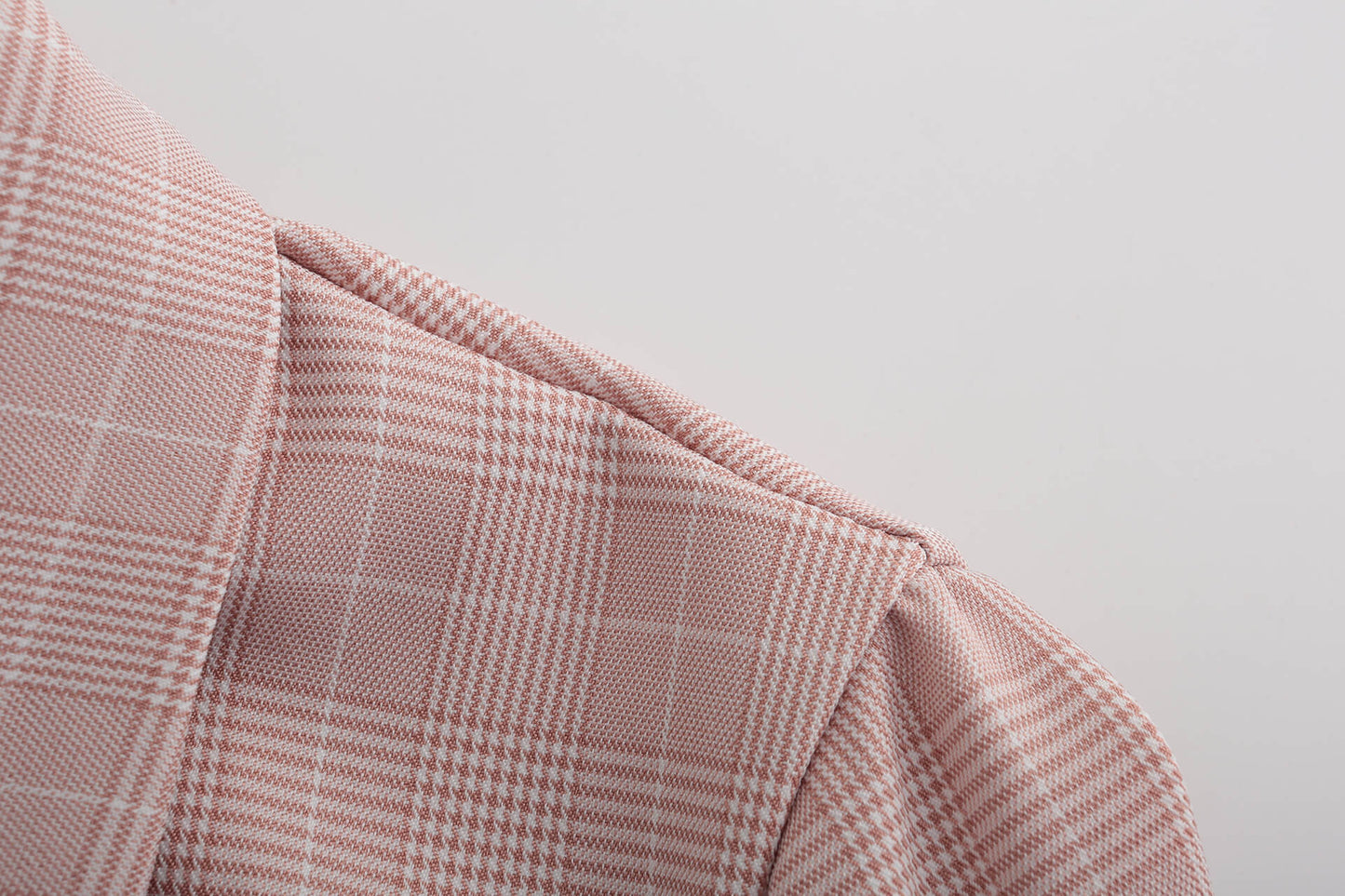 Checked Print Suit