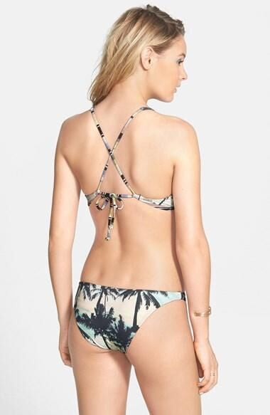 Deep In Love Tropical Palm Tree  Bikini Set