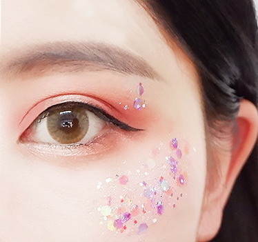 Mixed Colors Sequins Eye Shadow Face Body Glitter Paste Gel Shiny