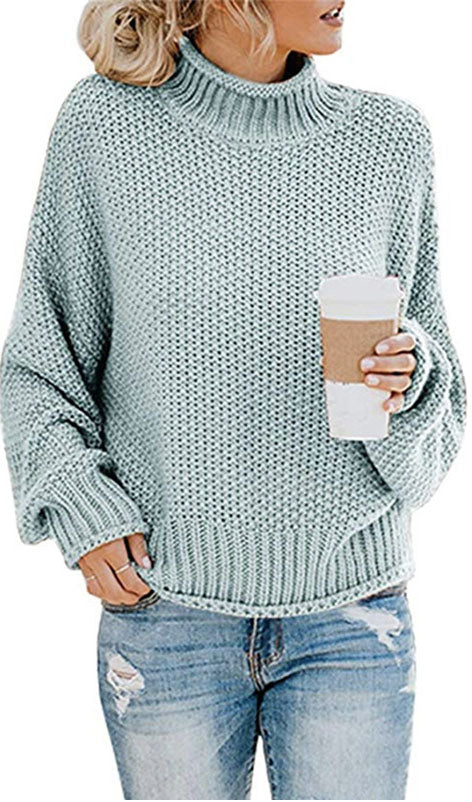 High Collar Sweater