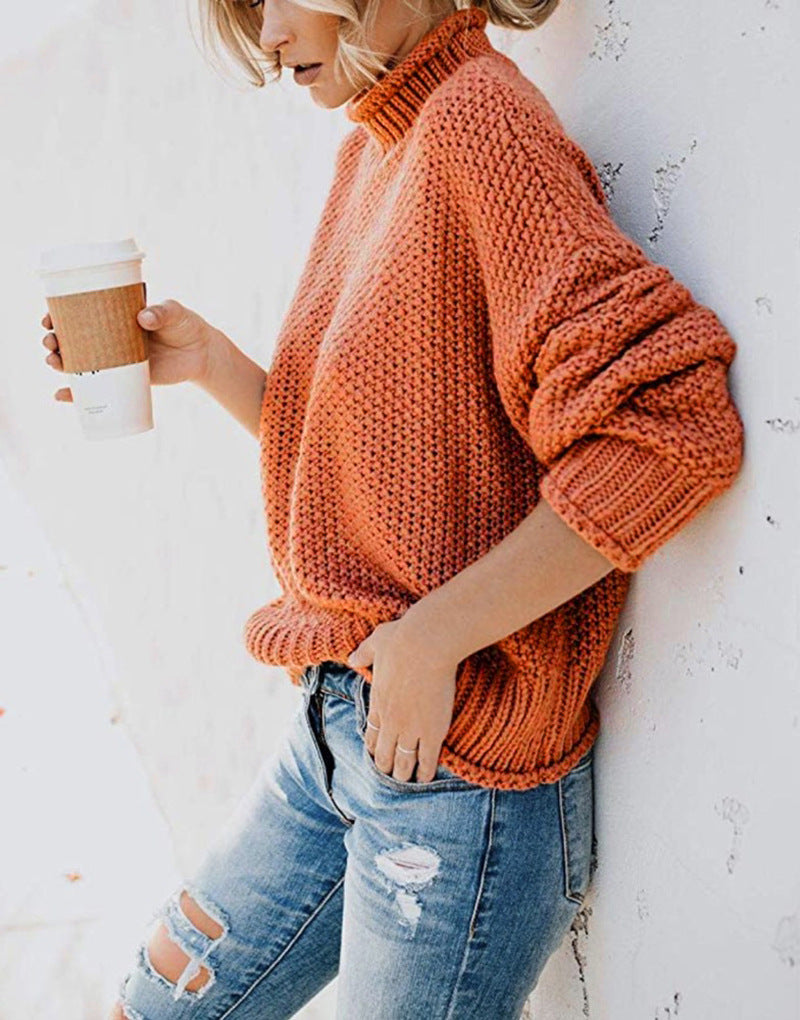 High Collar Sweater