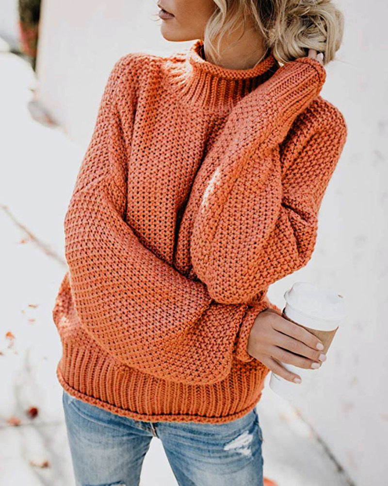 High Collar Sweater