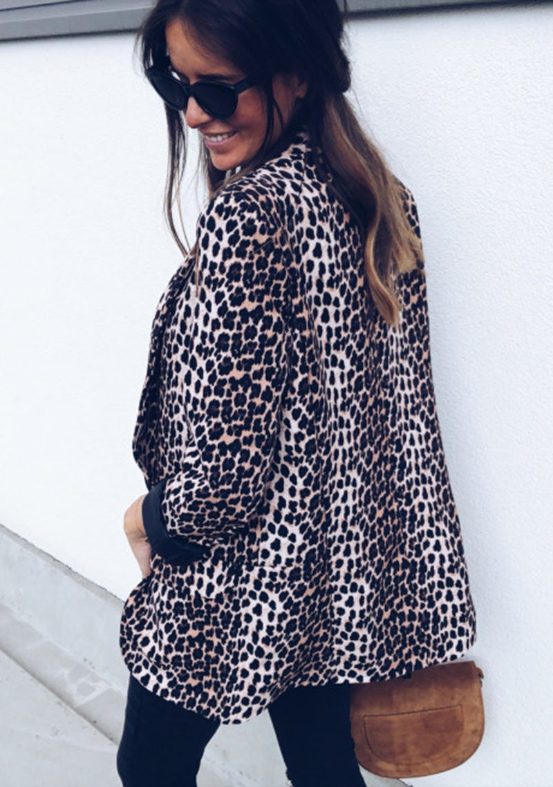 Leopard Print Suit