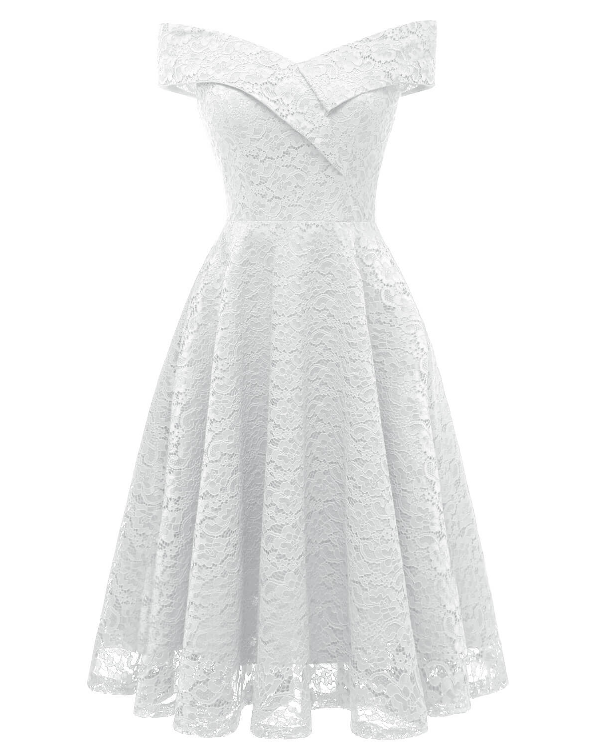 Off The Shoulder Lace Dress