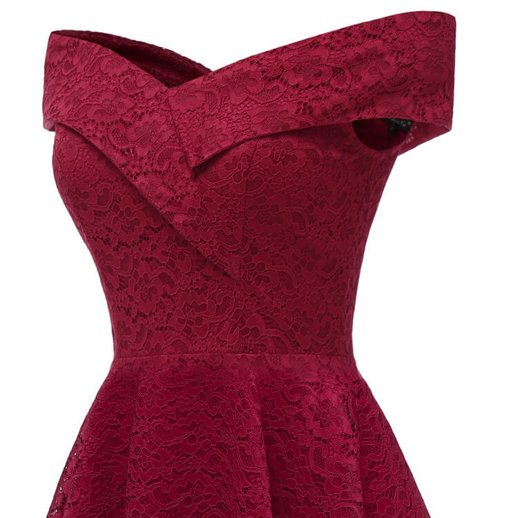 Off The Shoulder Lace Dress