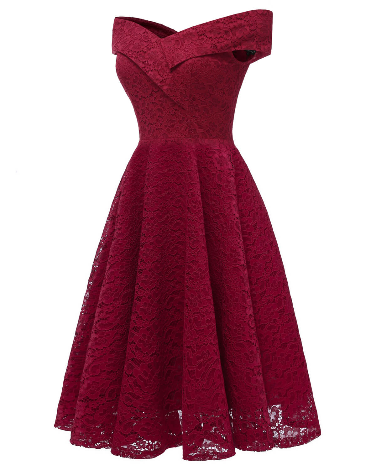 Off The Shoulder Lace Dress
