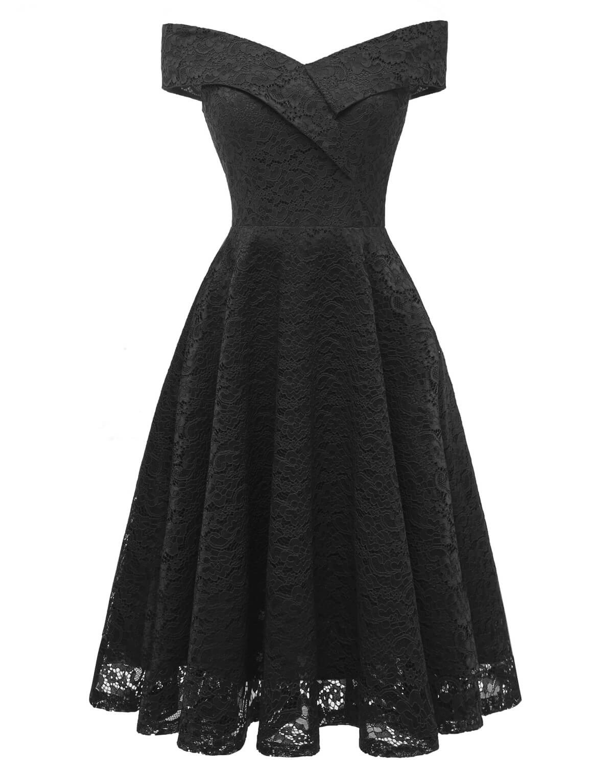 Off The Shoulder Lace Dress