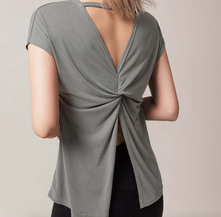 Open Back Blazer Top