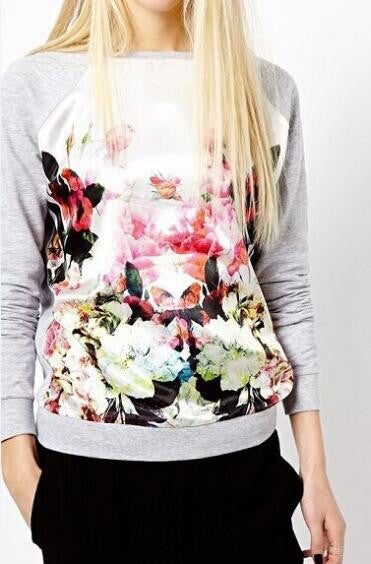 Romoti All About Floral Long Sleeve Sweatshirt
