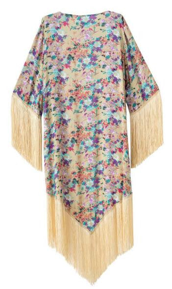 Romoti Back To Tassel Floral Cardigan