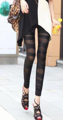 Romoti Black Cross Leggings