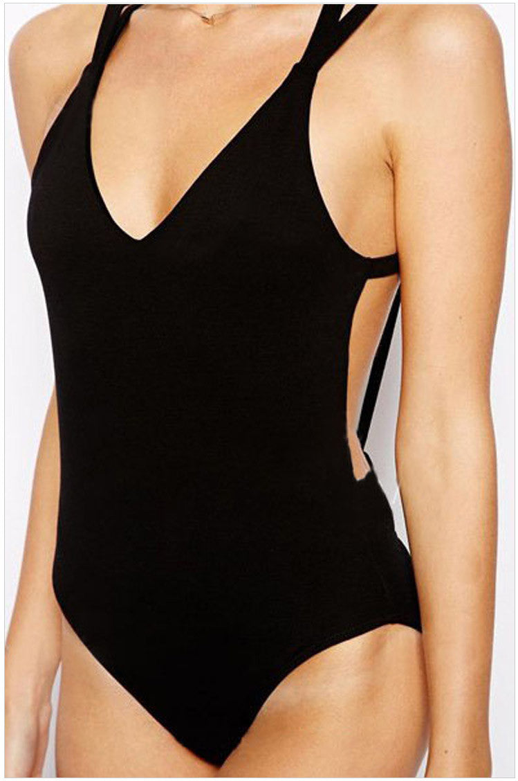 Romoti Cross Back One Piece Swimsuit