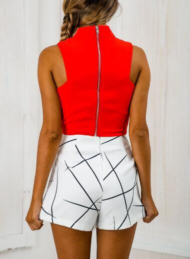Romoti Cut Out Crop Top
