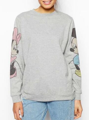 Romoti Cute Rat Gray Sweatshirt