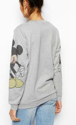 Romoti Cute Rat Gray Sweatshirt
