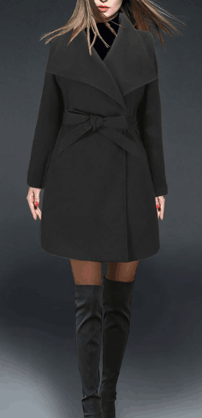 Romoti Get Your Love Lapel Coat