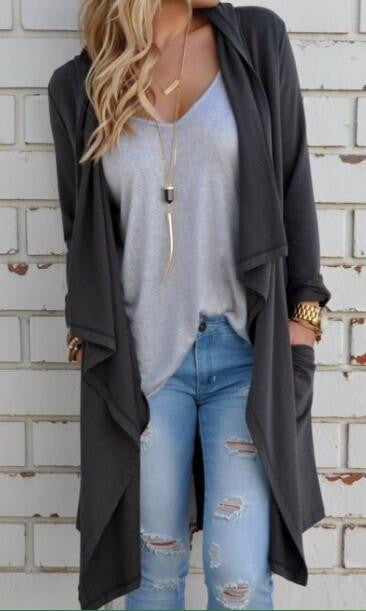 Romoti Gray Cardigan