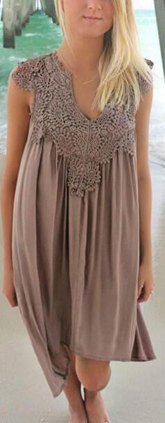 Romoti Just One Kiss Lace Hollow Dress