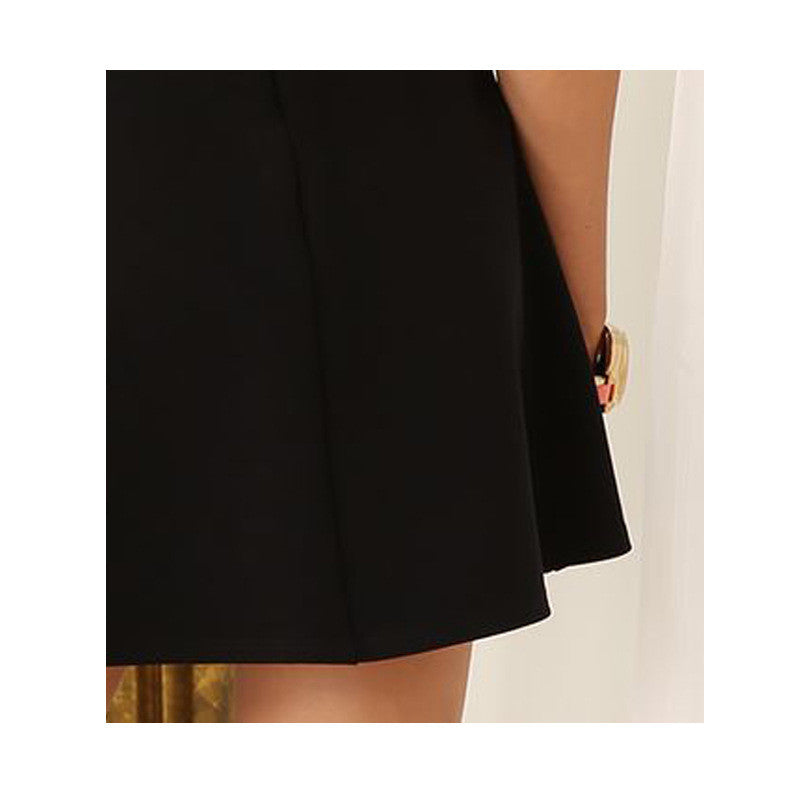 Romoti Kiss Of Night Black Lace Open Back Dress