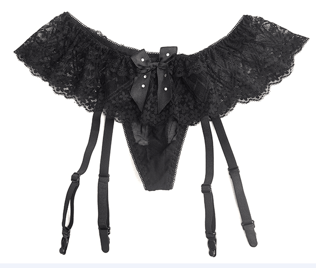 Romoti Lace Garter Panty & Stockings