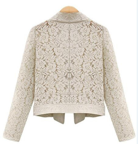 Romoti Lace Hollow Cardigan