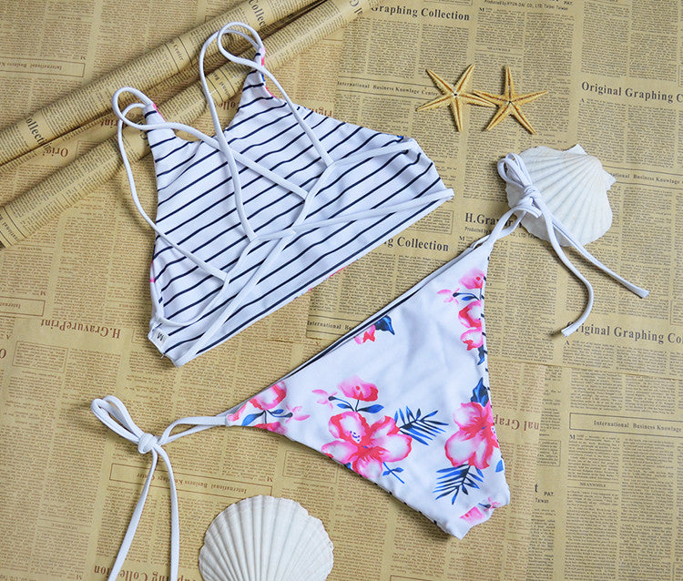 Romoti Make You Beautiful Floral Bikini Set