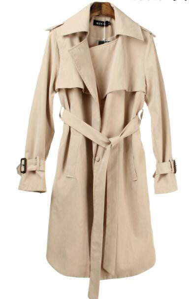 Romoti My Fall Day Lapel Long Coat