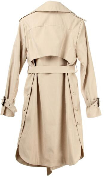 Romoti My Fall Day Lapel Long Coat
