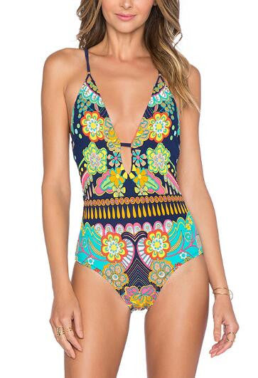 Romoti Never Enough Floral One Piece Swimsuit