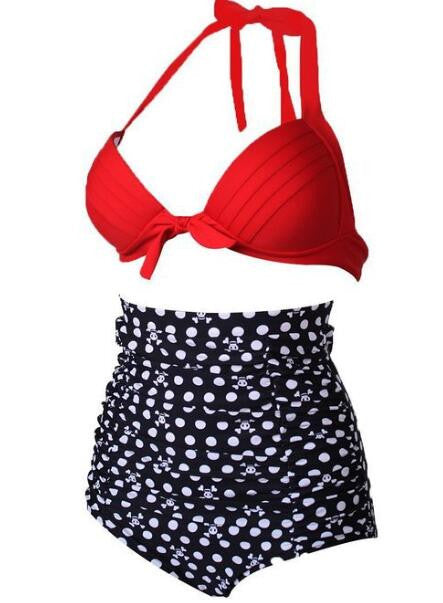 Romoti See Dot Haler Bikini Set
