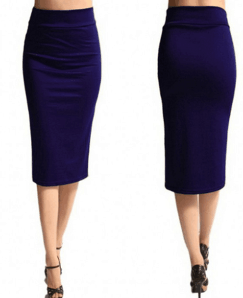 Romoti Solid Color Skirt