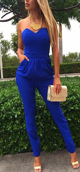 Romoti Strapless Sweetheart Romper