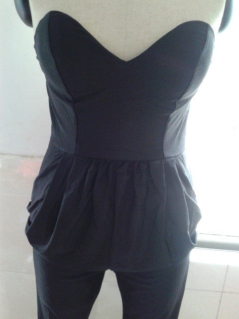 Romoti Strapless Sweetheart Romper