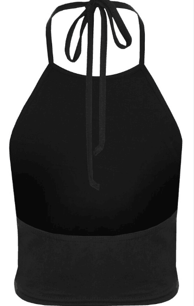 Romoti Sun And Moon Print Halter Top