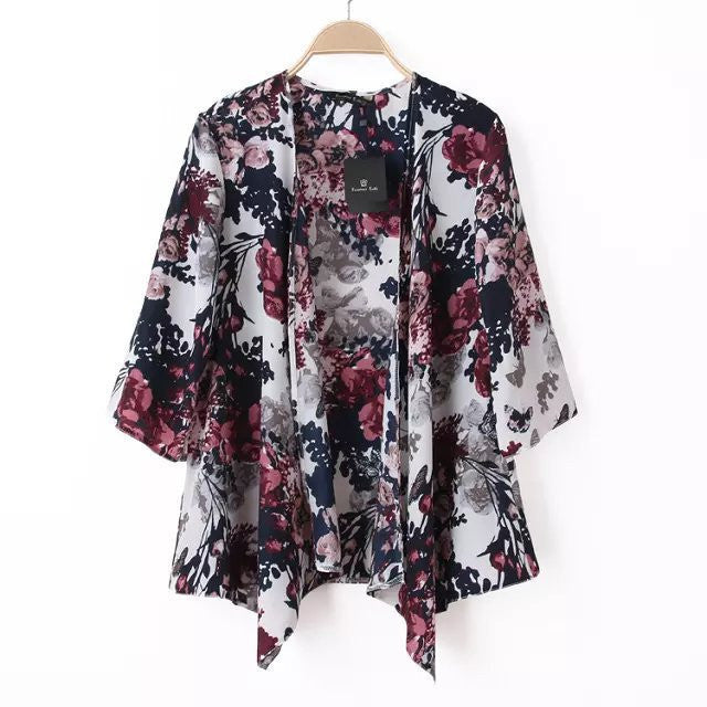 Romoti Sweet Day with Floral Cardigan