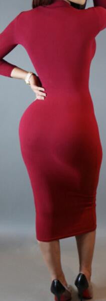 Romoti Young Heart Bodycon Dress