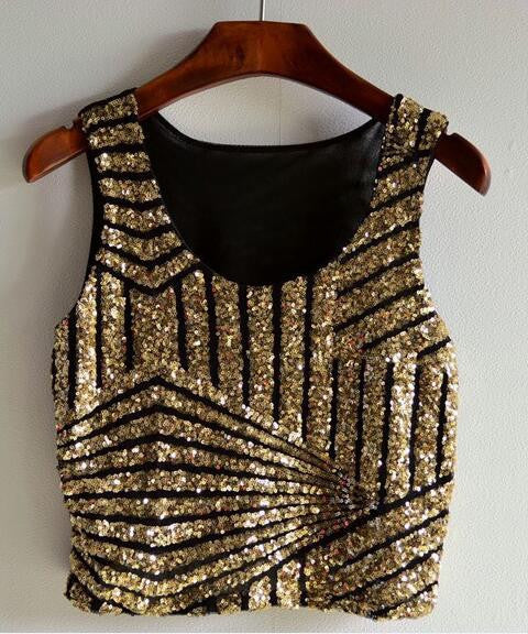 Rompti Saturday Party Sequins Top