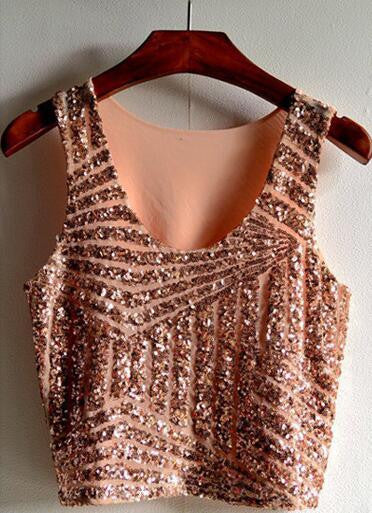 Rompti Saturday Party Sequins Top