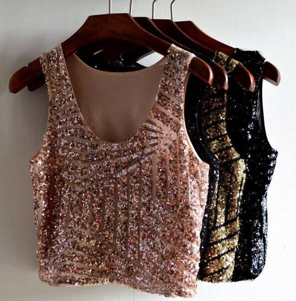 Rompti Saturday Party Sequins Top