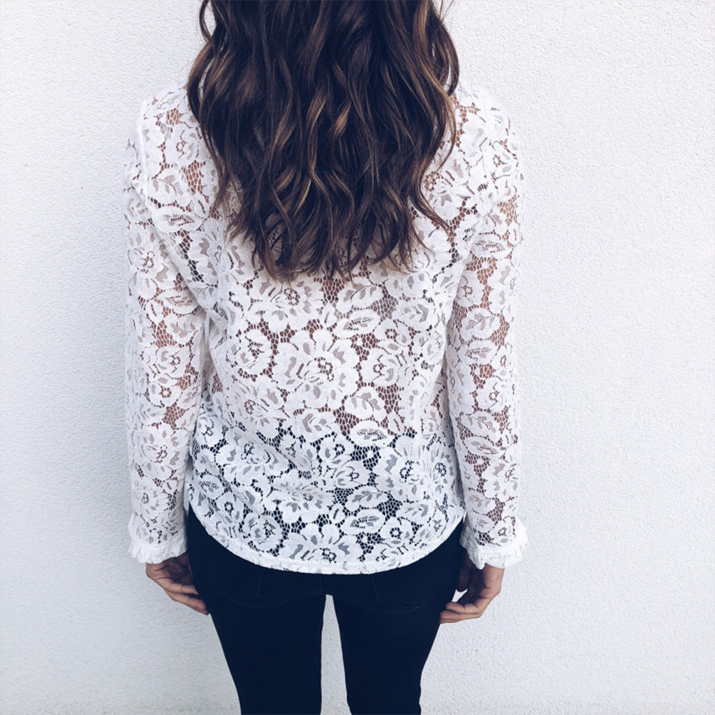 See-through Lace Top