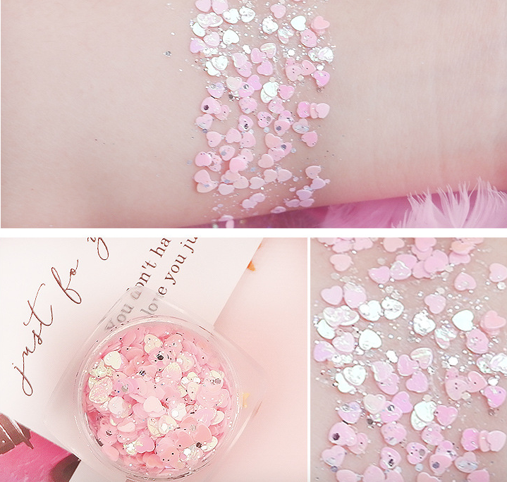 Sequins Eye Shadow Face Body Glitter Paste Gel Shiny