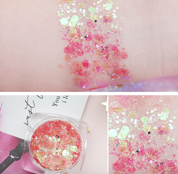 Sequins Eye Shadow Face Body Glitter Paste Gel Shiny