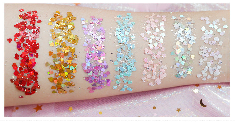 Sequins Eye Shadow Face Body Glitter Paste Gel Shiny
